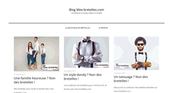 Desktop Screenshot of blog.mes-bretelles.com